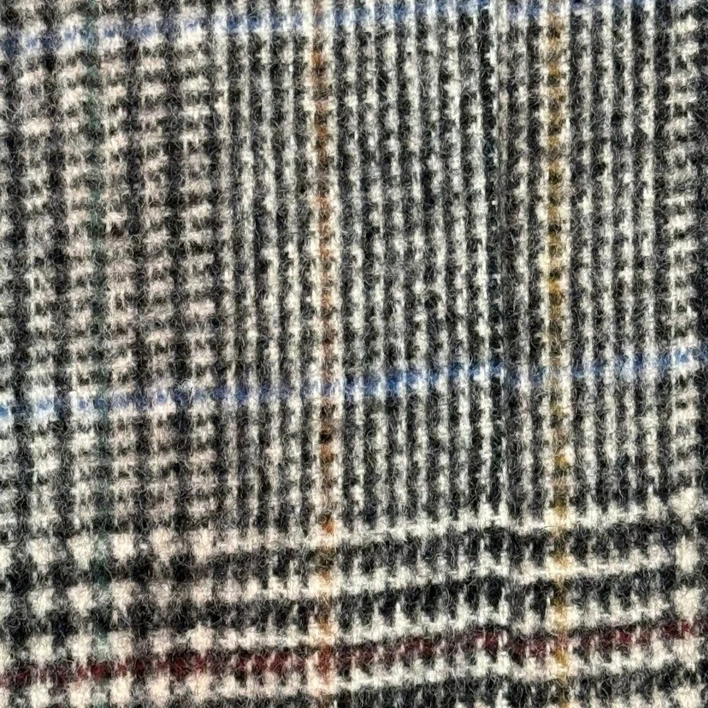 Vintage Men's Wool Blazer | Glen Plaid Jacket Tailored USA Made  | Size 36 Short